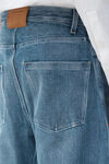 Alexander Wang vintage medium indigo rounded denim jeans with bonded seams