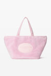 Alexander Wang light pink punch 大号毛圈布托特包