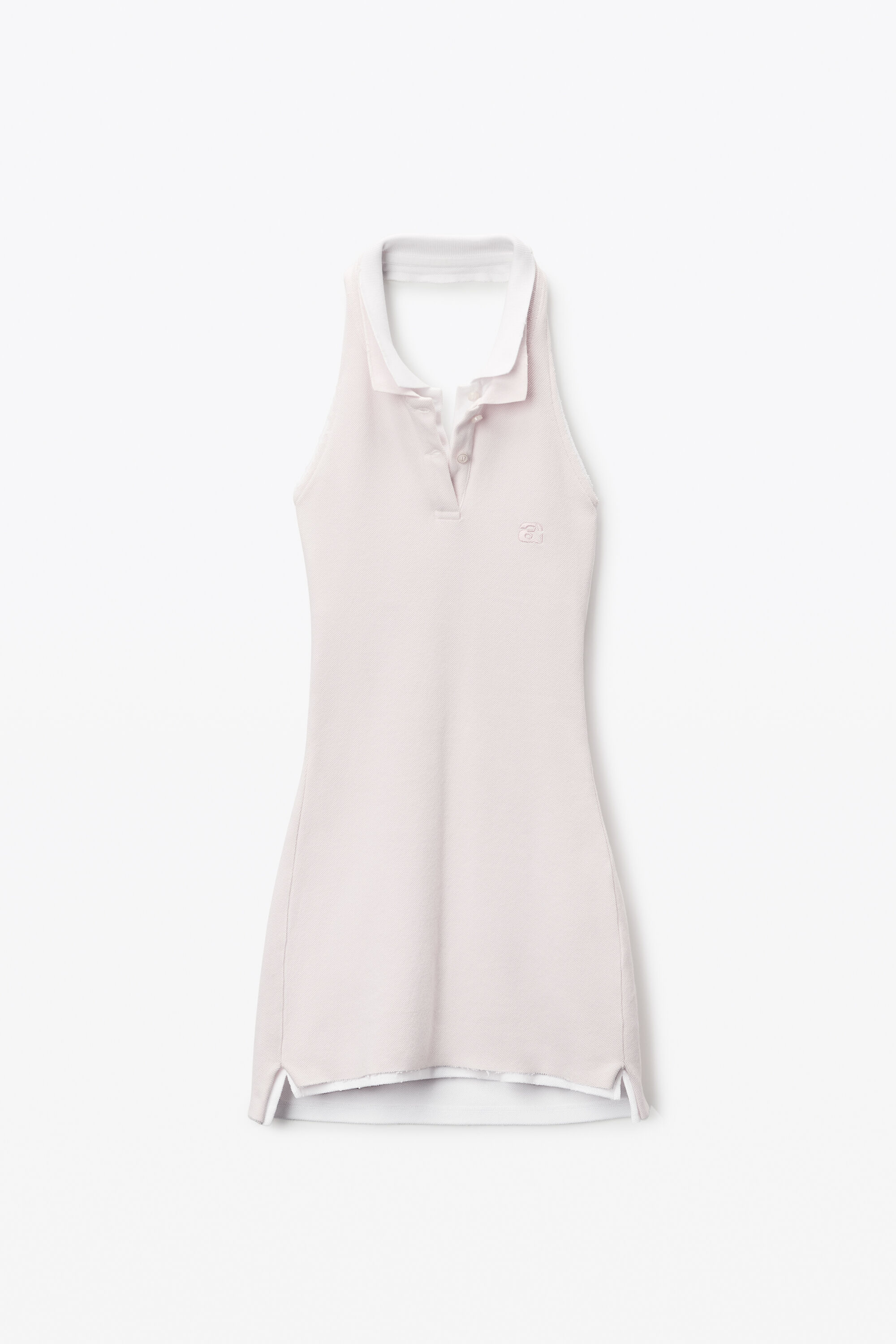 オールインワン・サロペット T By Alexander Wang Layered Polo Halter Minidress Layered Polo Halter Minidress in BARELY PINK/WHITE