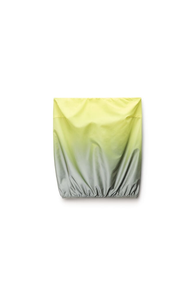 Alexander Wang Gradient Reflective Strapless Bubble Top In Multi