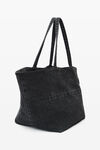 Alexander Wang grey aged cabas punch en denim de coton