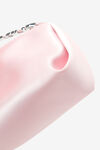 alexander wang marques large bag in satin light pink