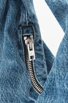 alexander wang mini hobo bag in denim vintage medium indigo