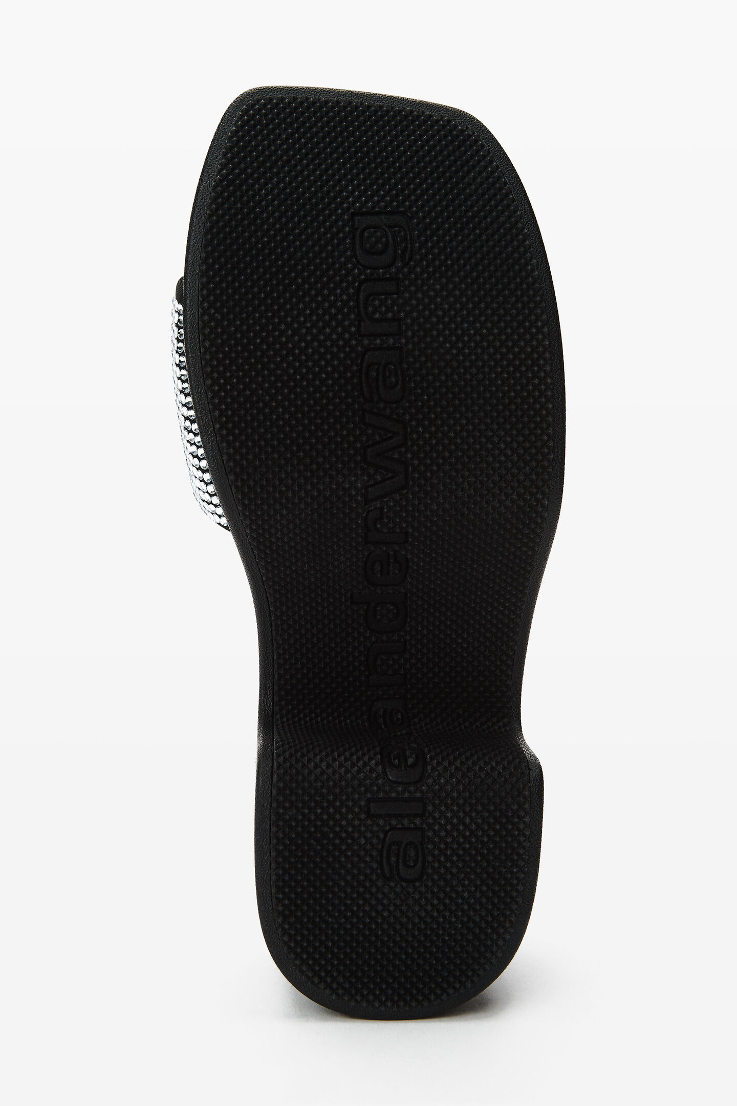 Alexander Wang Aw Crystal Platform Slide In Multi