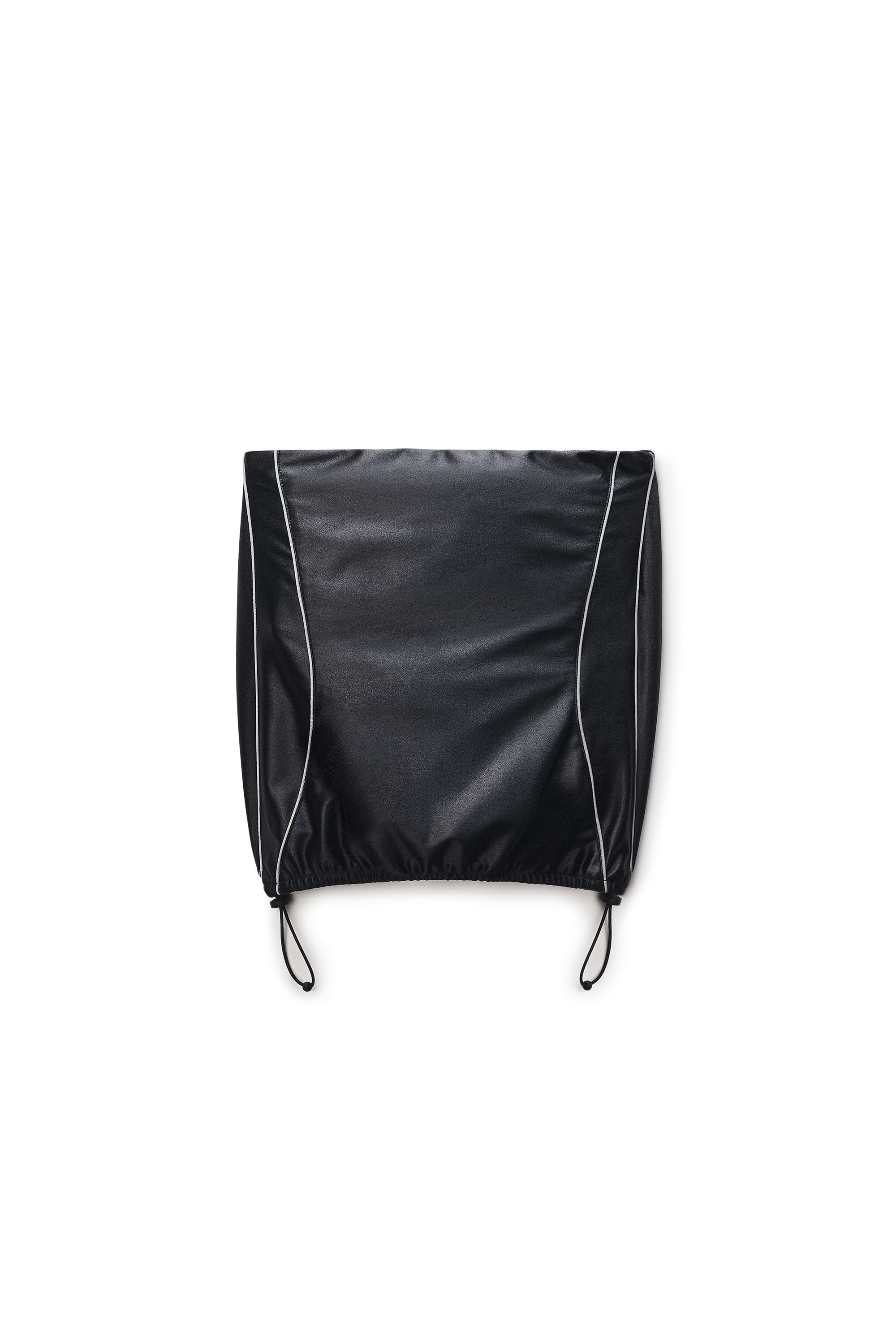Strapless Bubble Top in BLACK | alexanderwang®