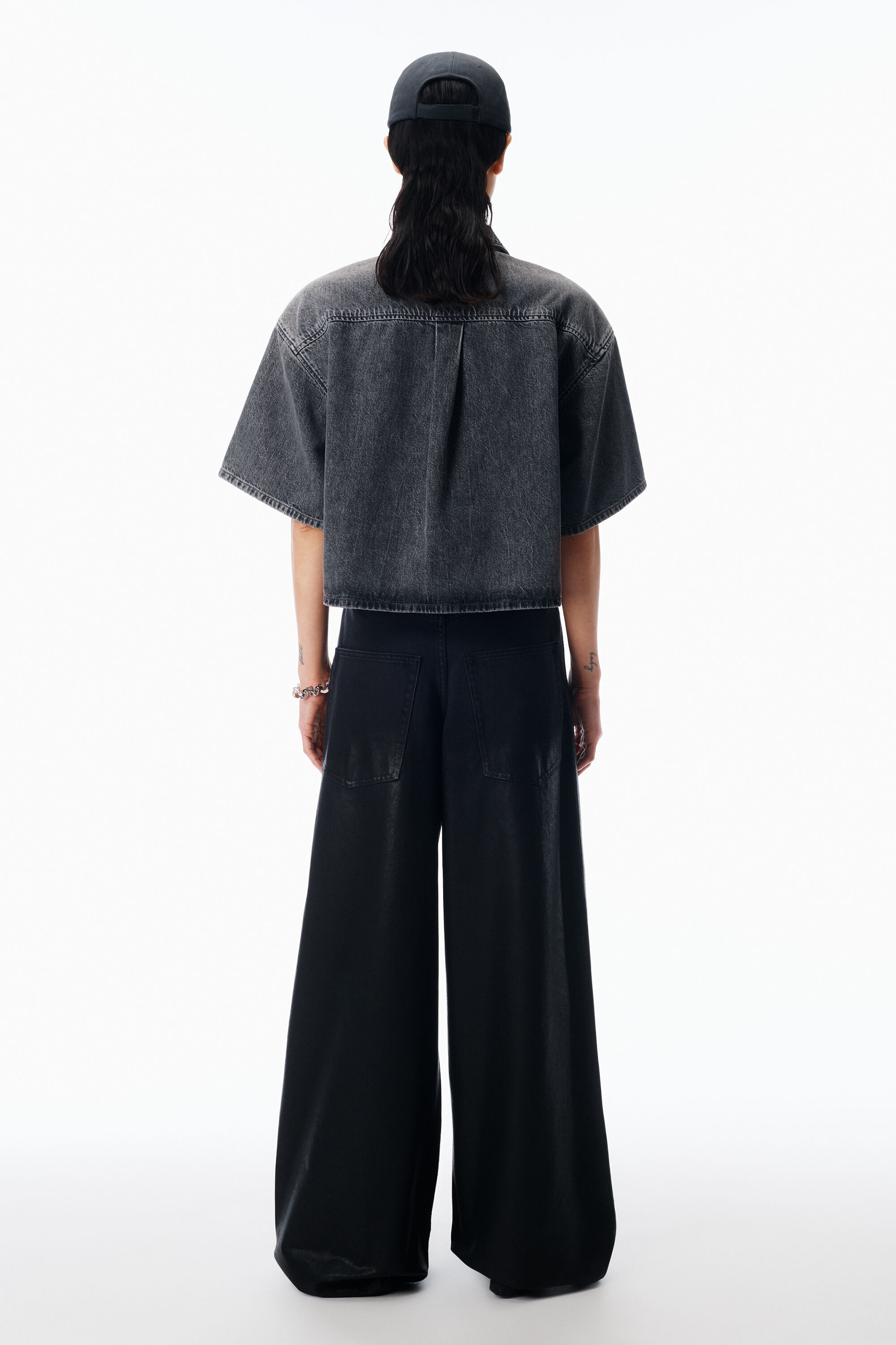 alexanderwang アレキサンダーワング ショートスリーブ クロップド