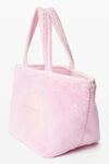 Alexander Wang light pink punch 大号毛圈布托特包