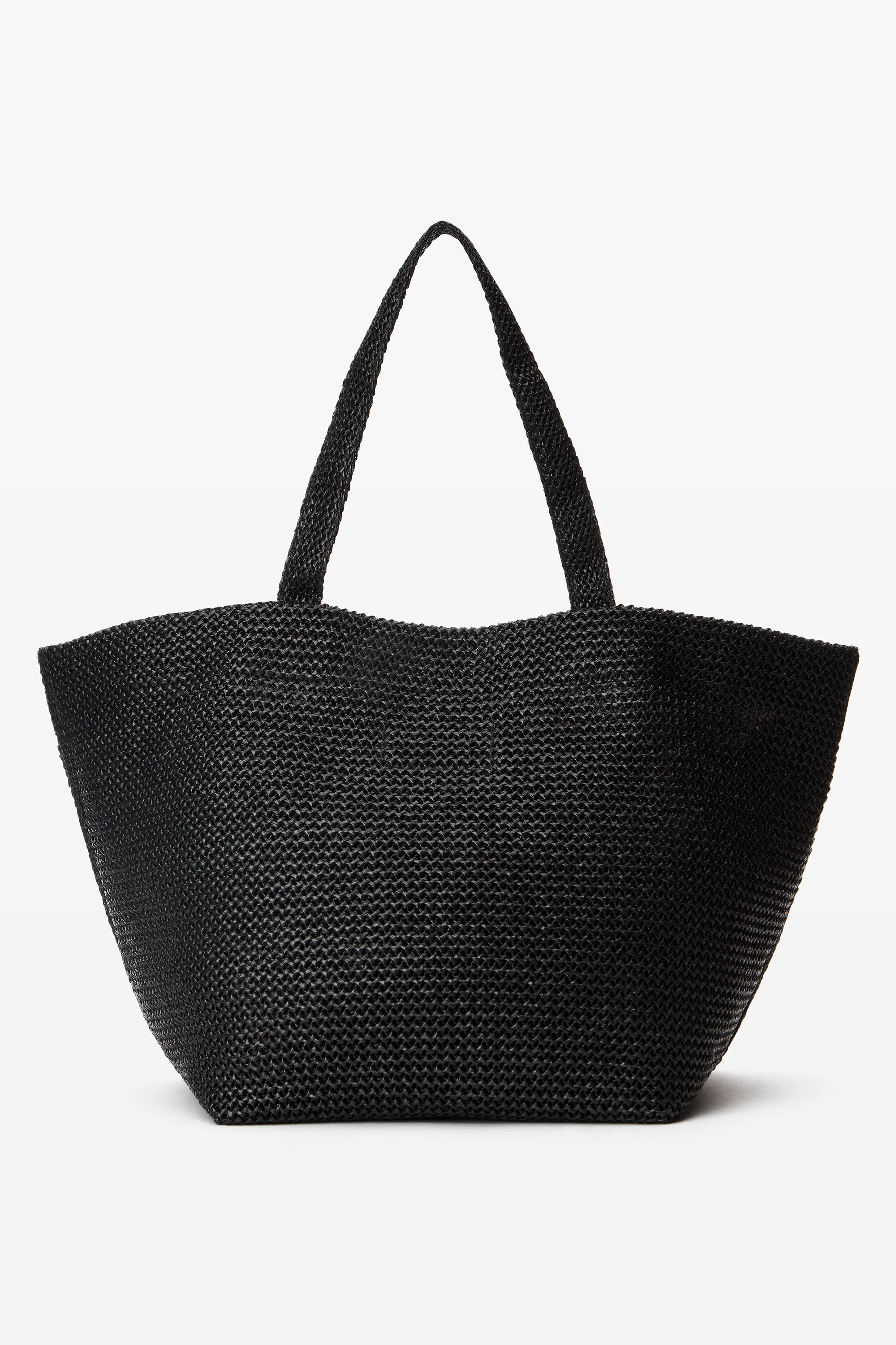 【関税&送料込】Alexander Wang Black Crochet Xl Punch Shoppi Alexander Wang Crochet XL Punch Handbag () IFCHIC.COM