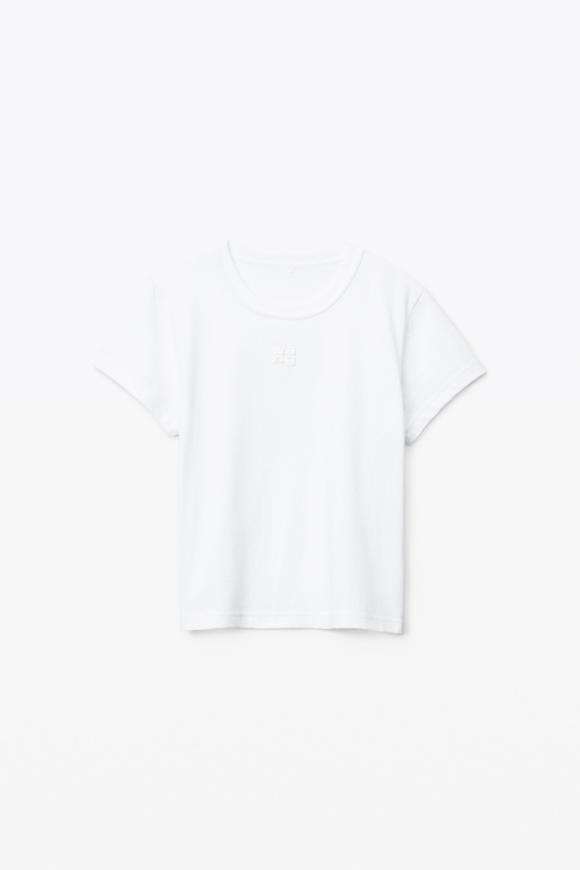 Logo-print Shrunken Jersey Tee