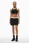 Alexander Wang black boxer brief in cotton