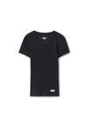 Alexander Wang black クリスタル ホットフィックス クルーネックtシャツ