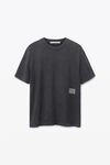 Alexander Wang acid black 高捻针织酸洗 t 恤