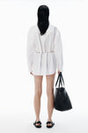 Alexander Wang white white button up shirt with hardware