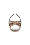 DOME MINI BAG IN SNAKESKIN