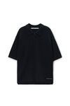 Alexander Wang black 羊毛polo衫