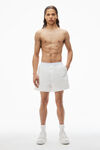 Alexander Wang white boxershorts aus baumwolle