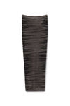 Alexander Wang eiffel tower digital animal-print maxi skirt in chenille