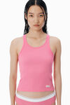 Alexander Wang lotus pink 粉色工字背心上衣