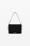 Alexander Wang black dome barrel pouchette in nylon