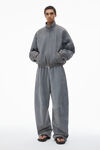 Alexander Wang sidewalk primal 羔羊皮运动夹克