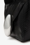 alexander wang dome small hobo bag in snake black