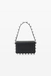 Alexander Wang black 斜挎肩带 roz 皮革钱包