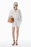 Alexander Wang white/black black & white pre-styled pajama romper