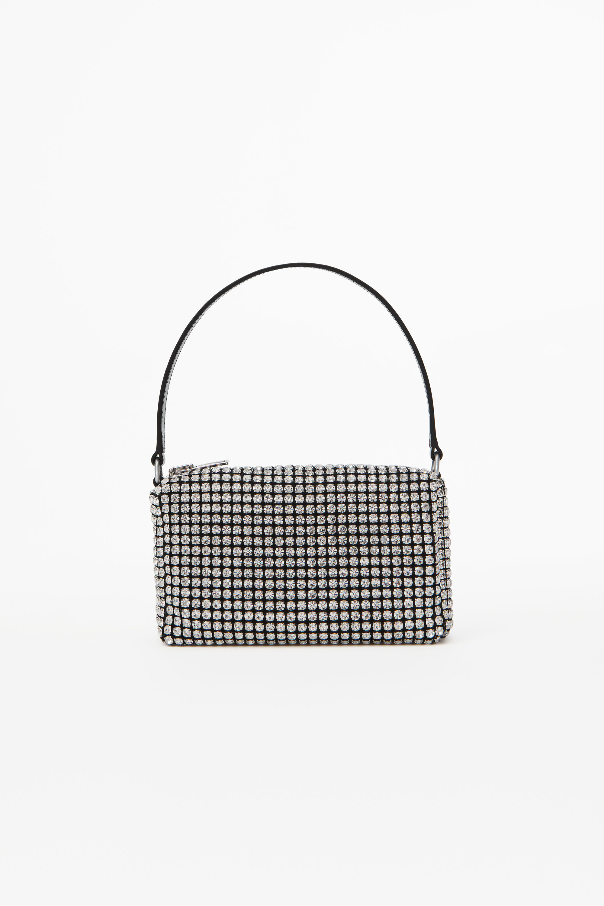 alexanderwang アレキサンダーワング HEIRESS ラインストーン メッシュ ポーチ WHITE alexanderwang®  アレキサンダーワング JP
