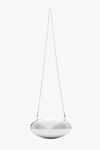 alexander wang dome metal minaudière clutch alloy
