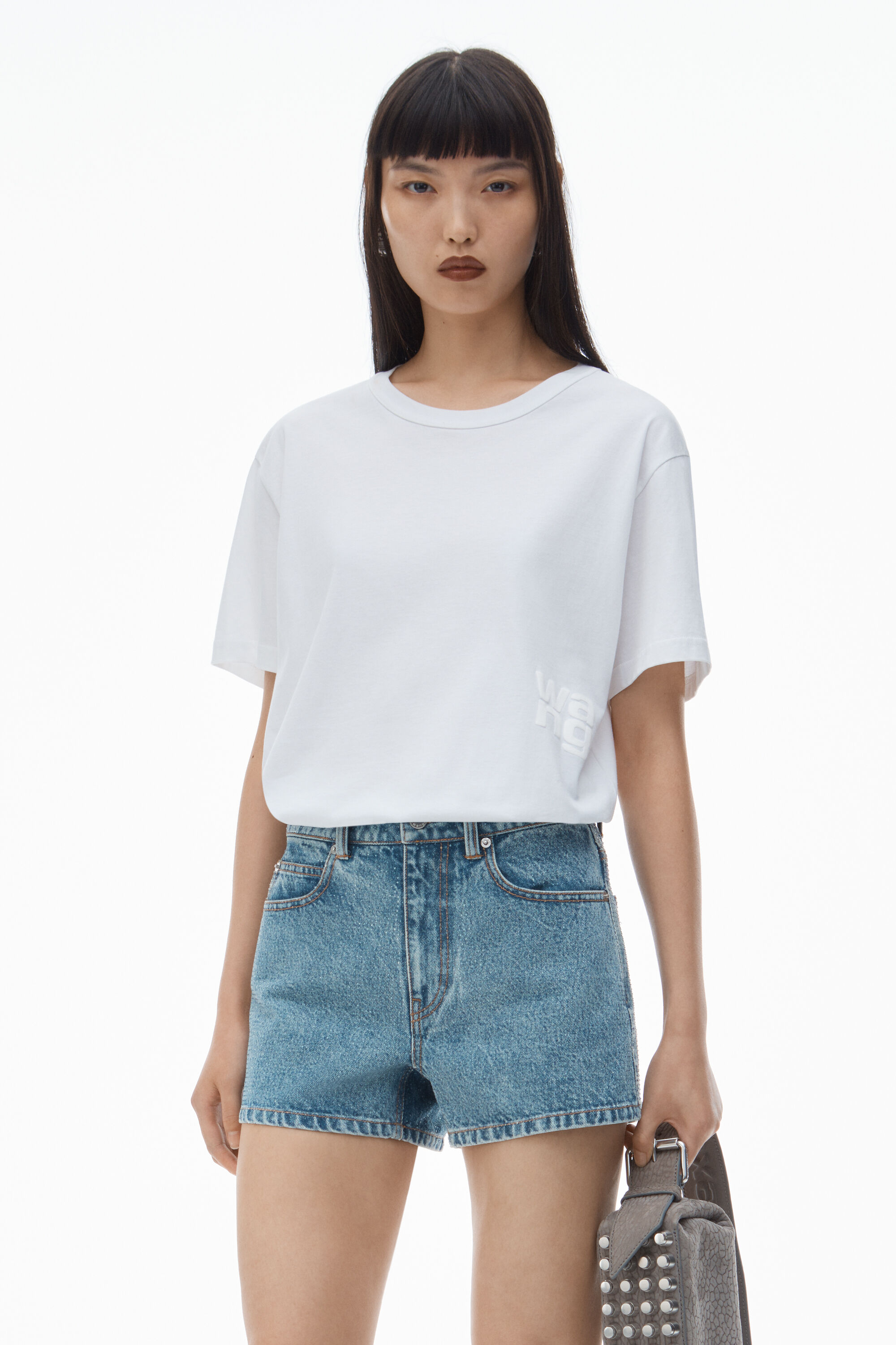 PUFF LOGO TEE IN COTTON JERSEY PUFF LOGO TEE IN COTTON JERSEY