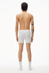 alexander wang 罗纹平纹布平角内裤 heather grey