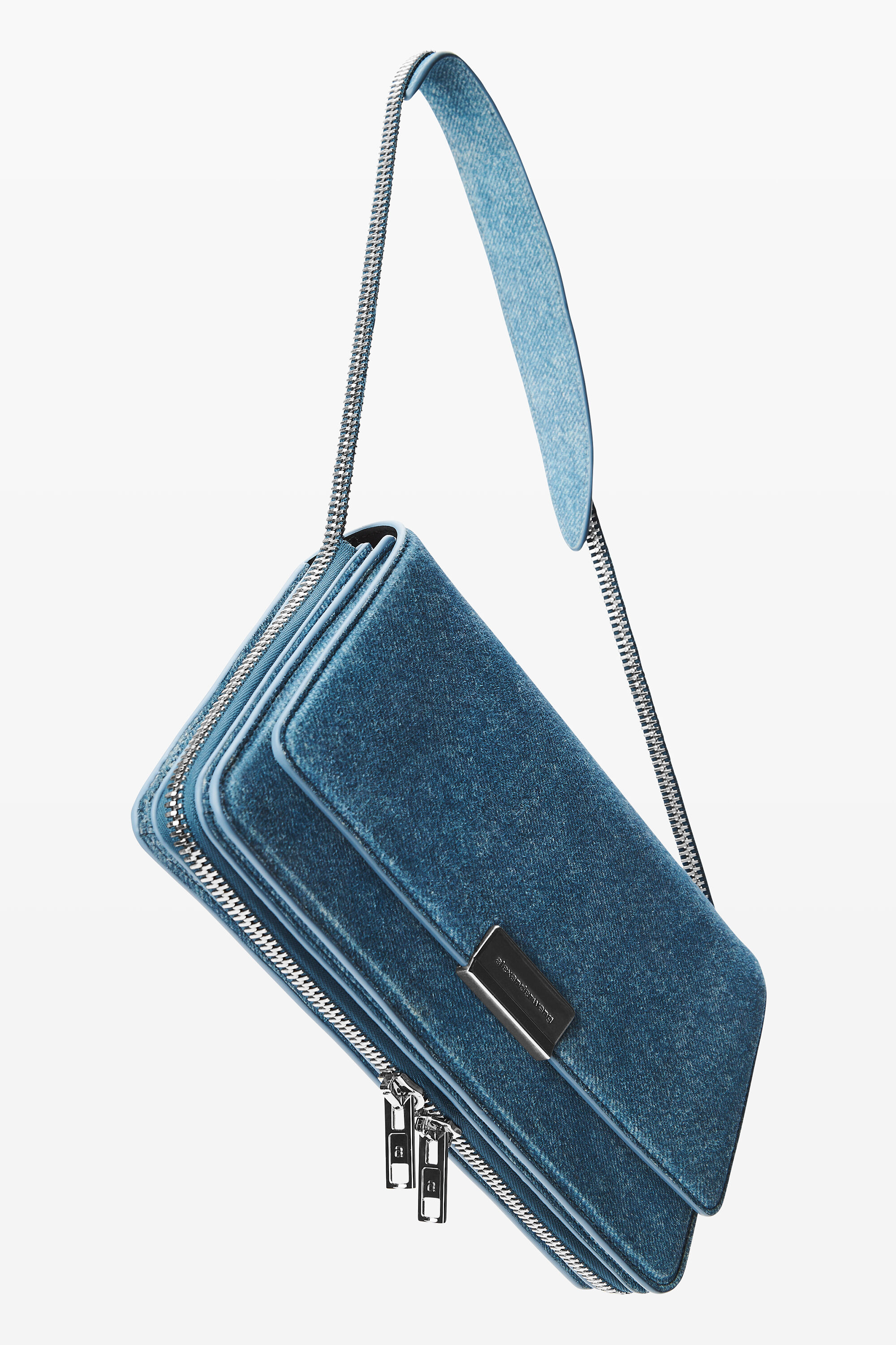SIREN SHOULDER BAG in VINTAGE MEDIUM INDIGO | alexanderwang®