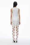 Alexander Wang white bandage gown