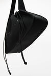 alexander wang ryan 罗纹针织大号手袋 black