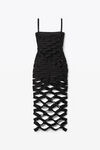 Alexander Wang black bandage gown