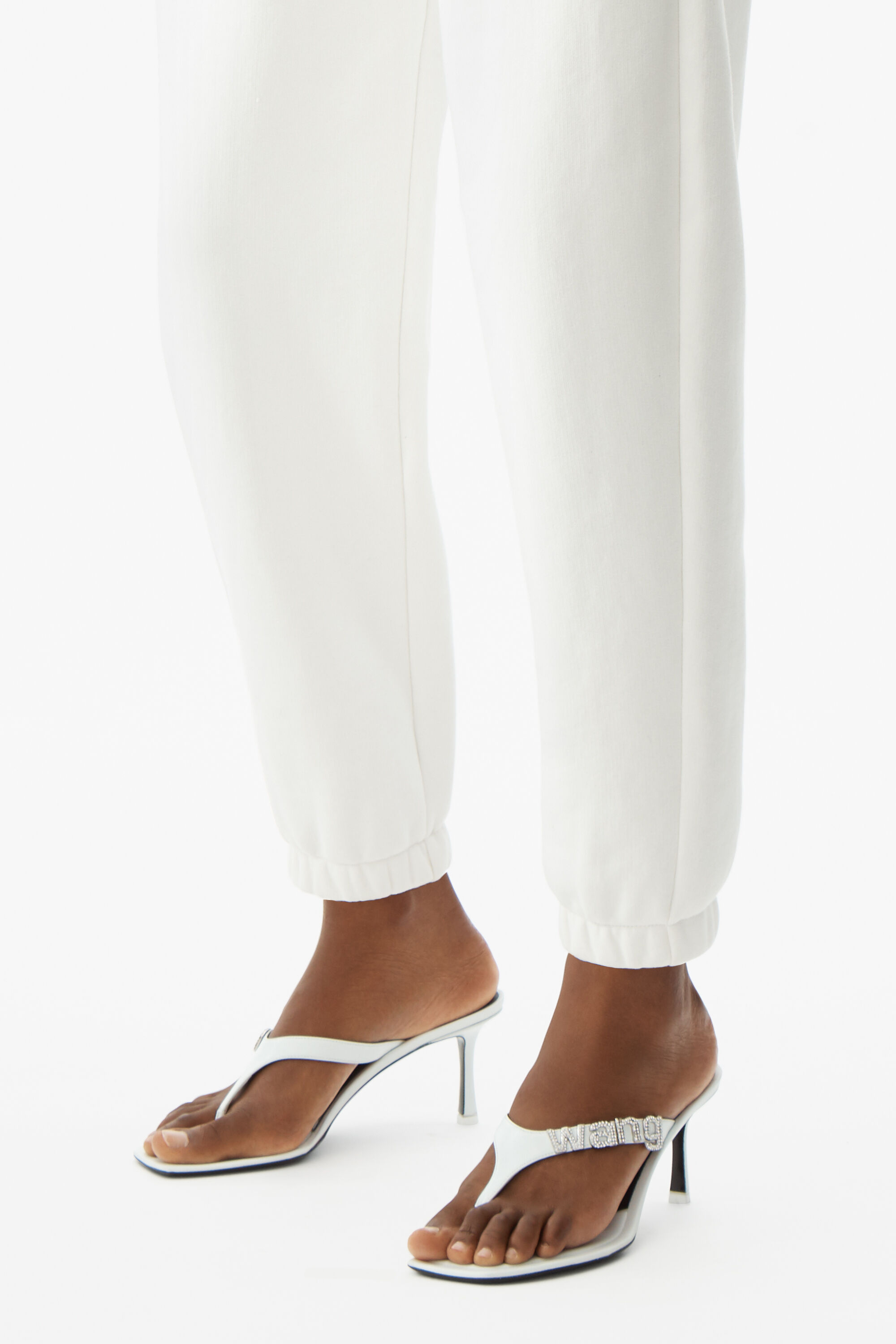 Alexander wang white heels on sale