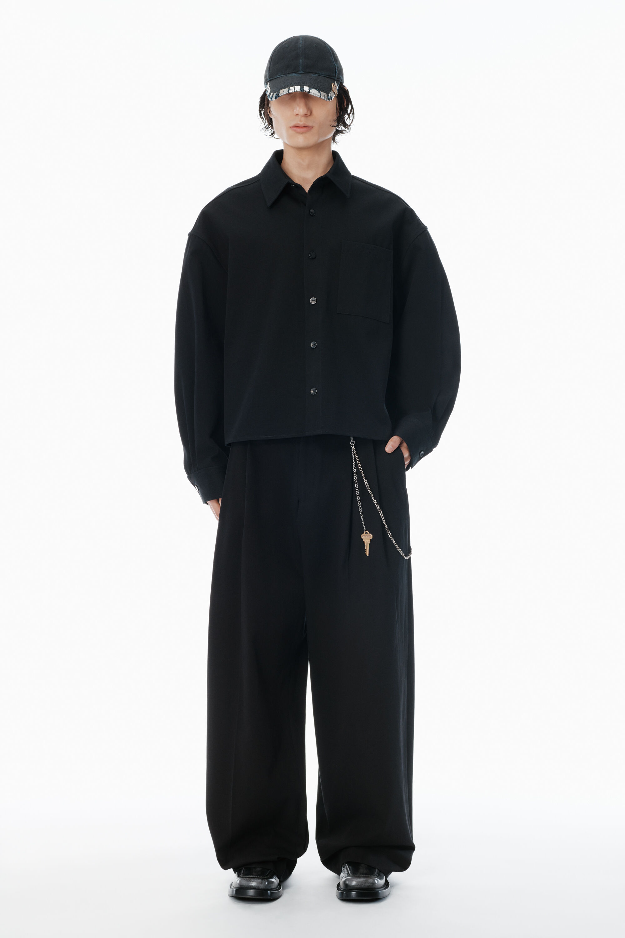 【AlexanderWang】レーザーカットロゴ マッスルシャツ/関送込み alexanderwang アレキサンダーワング ホワイト レーザーカット