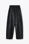 Alexander Wang black primal 羔羊皮运动长裤