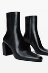 Alexander Wang black toni 85mm ankle boot in leather