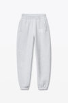 Alexander Wang light heather grey ストラクチャードテリー パフロゴ スウェットパンツ