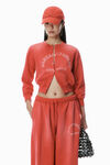Alexander Wang sunfade bombshell logo oversized sweatpants