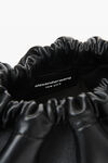 alexander wang cinch small hobo bag in nappa leather black