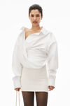 alexander wang 密织提花超短裙 creamy bone
