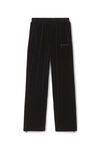 TRACK PANT IN CRUSHED VELOUR