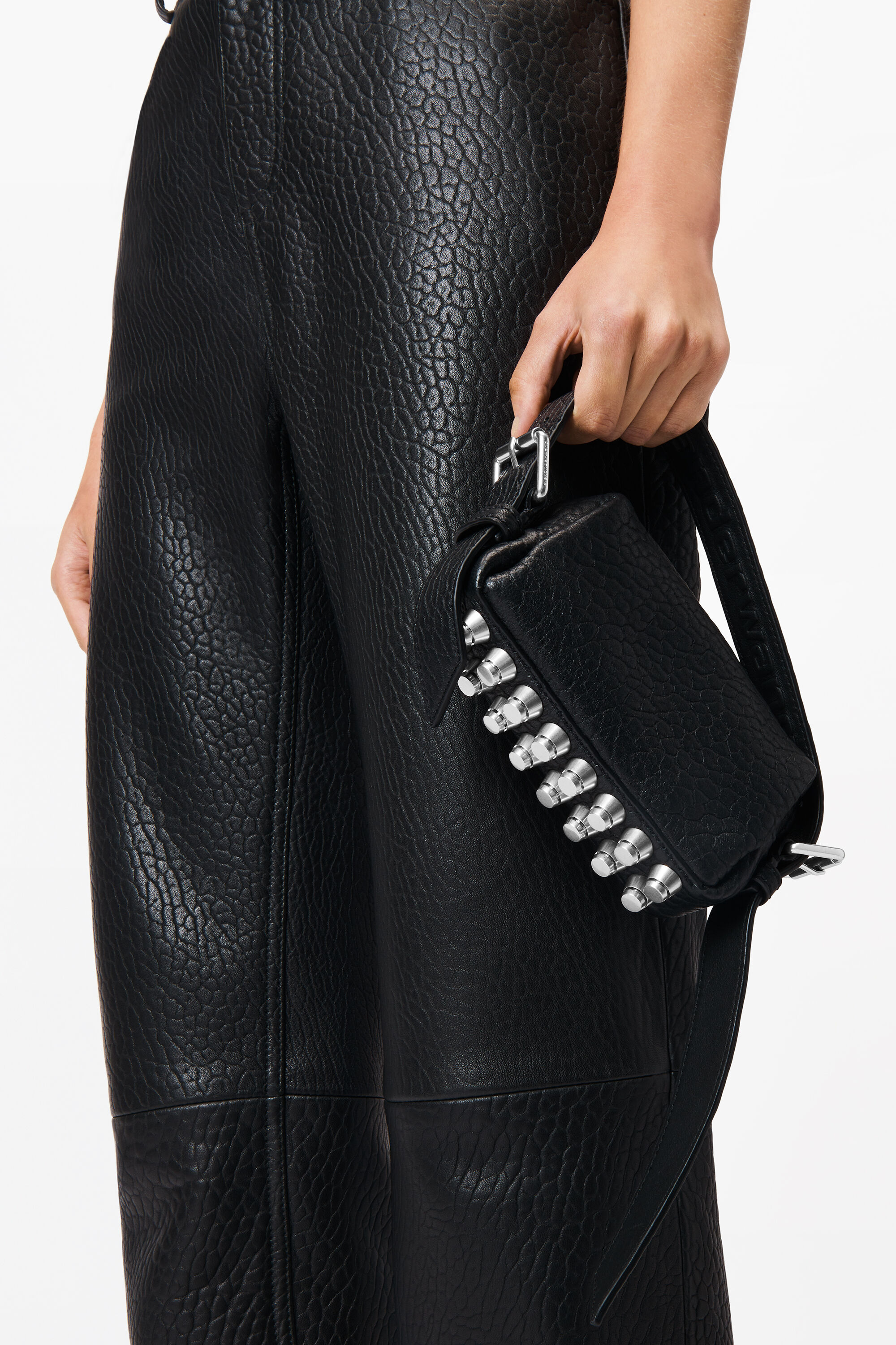 【関税・送料込み】Alexander Wang Mini Ricco Crossbody Bag Alexander Wang Ricco Mini Leather Crossbody Bag | Bloomingdale's