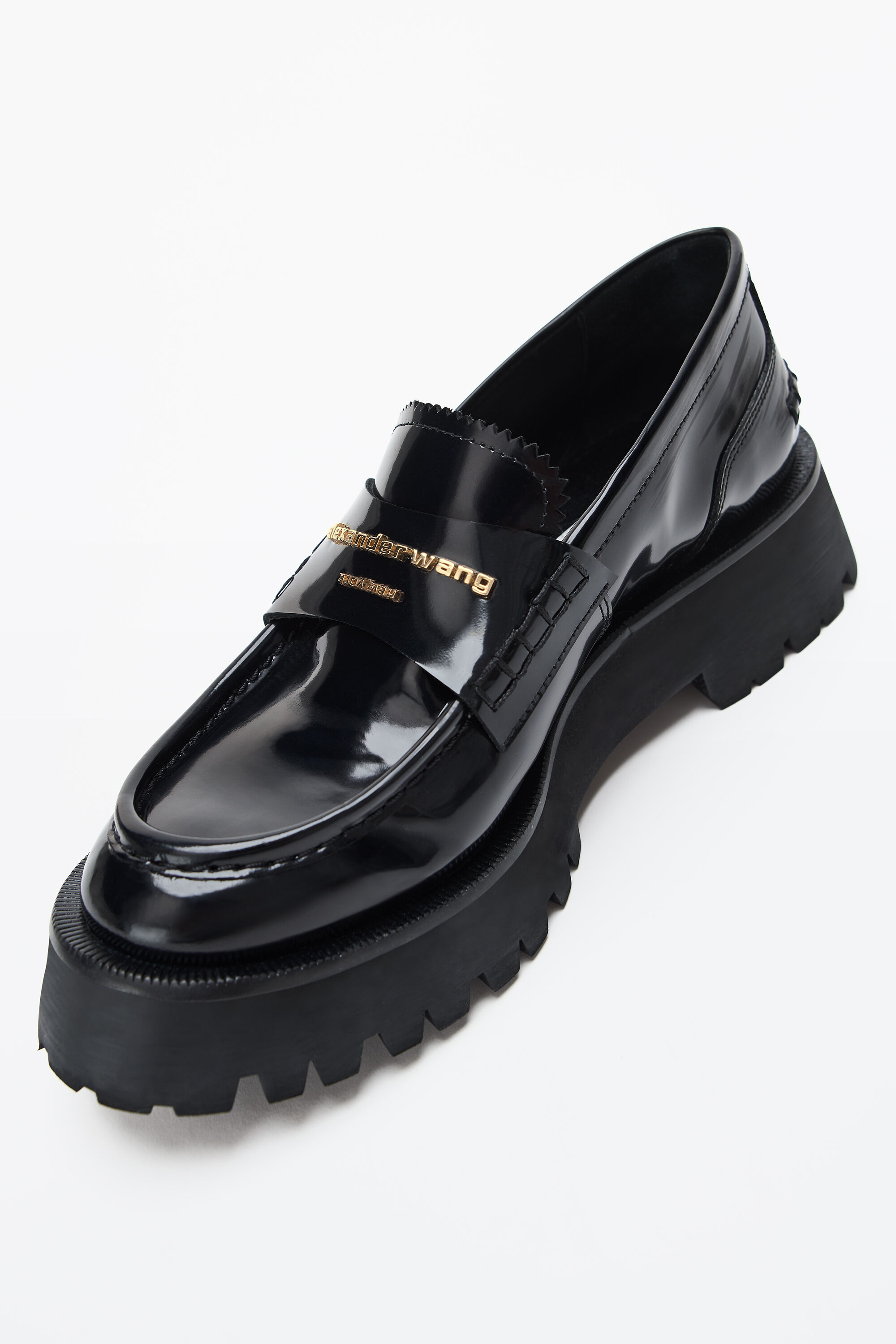 新品ALEXANDER WANG CARTER プラットフォーム ローファー-