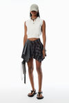 Alexander Wang ivory ivory cotton-blend chenille logo polo