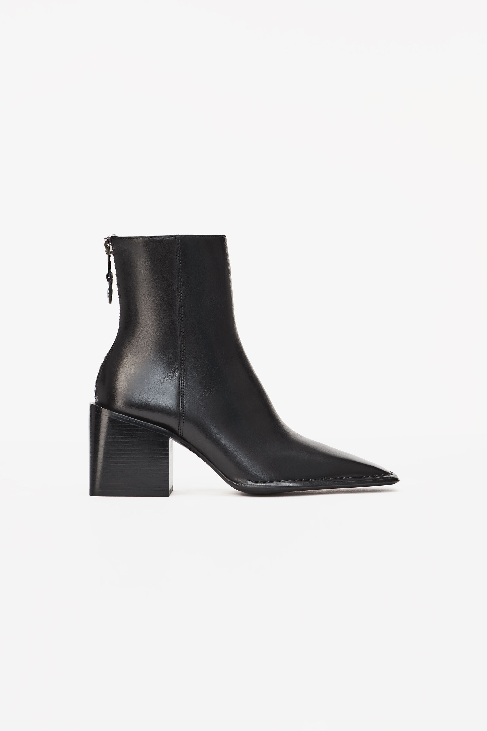 alexander wang black booties
