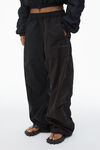Alexander Wang black 루싱 트랙 팬츠