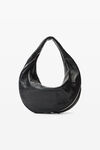 Alexander Wang black sac à poignée twyst en cuir à mémoire de forme